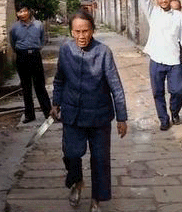 持刀老太太
